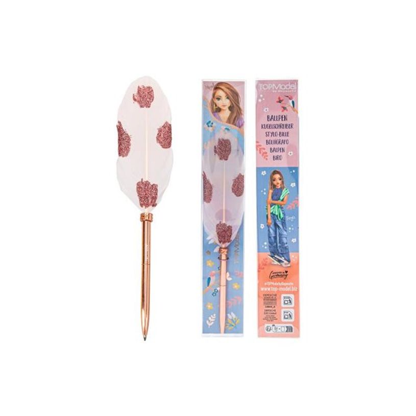 4010070669232-TOPModel - Stylo à bille - plume - noir - rétractable-P_405255264_2-2