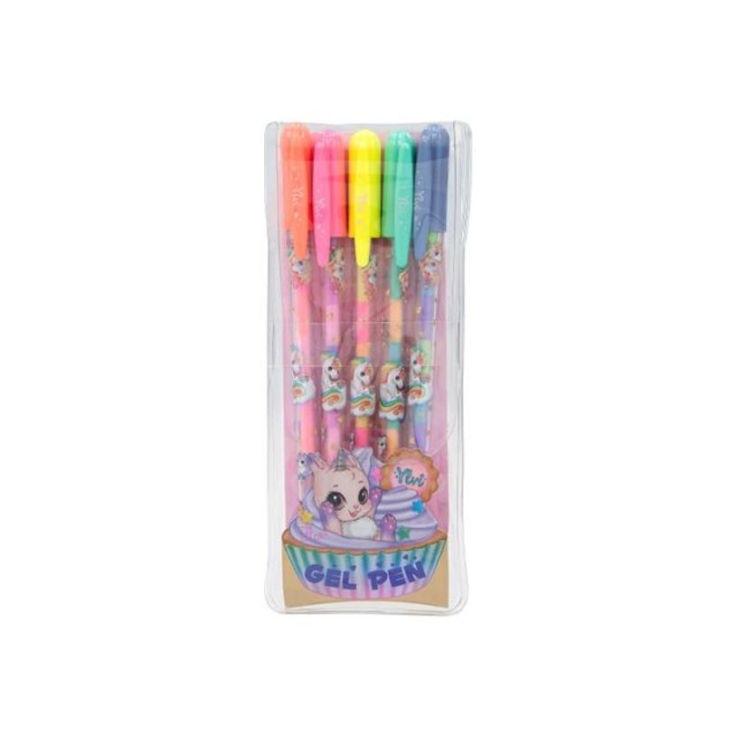 4010070634827-Ylvi Set de stylos gel couleurs de l’arc-en-ciel TOPModel-P_405255306_1-0