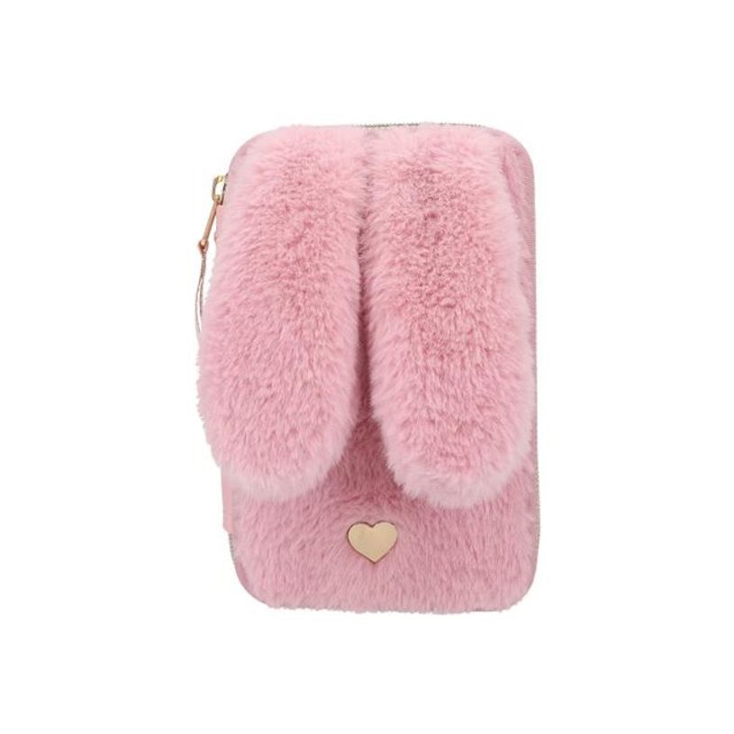 4010070682200-Princess Mimi - Trousse - rose - fourrure de lapin-P_405255319_1-0