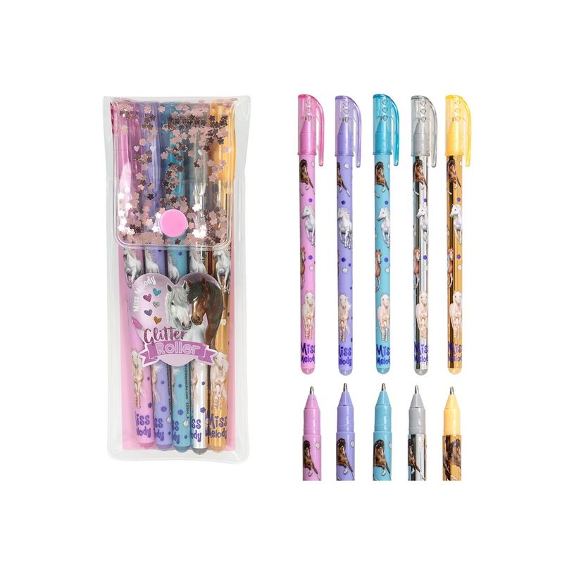 4010070699529-Miss Melody - Roller - cheval - rose paillette, violet paillette, bleu paillettes, argent scintil-P_405255363_1-0