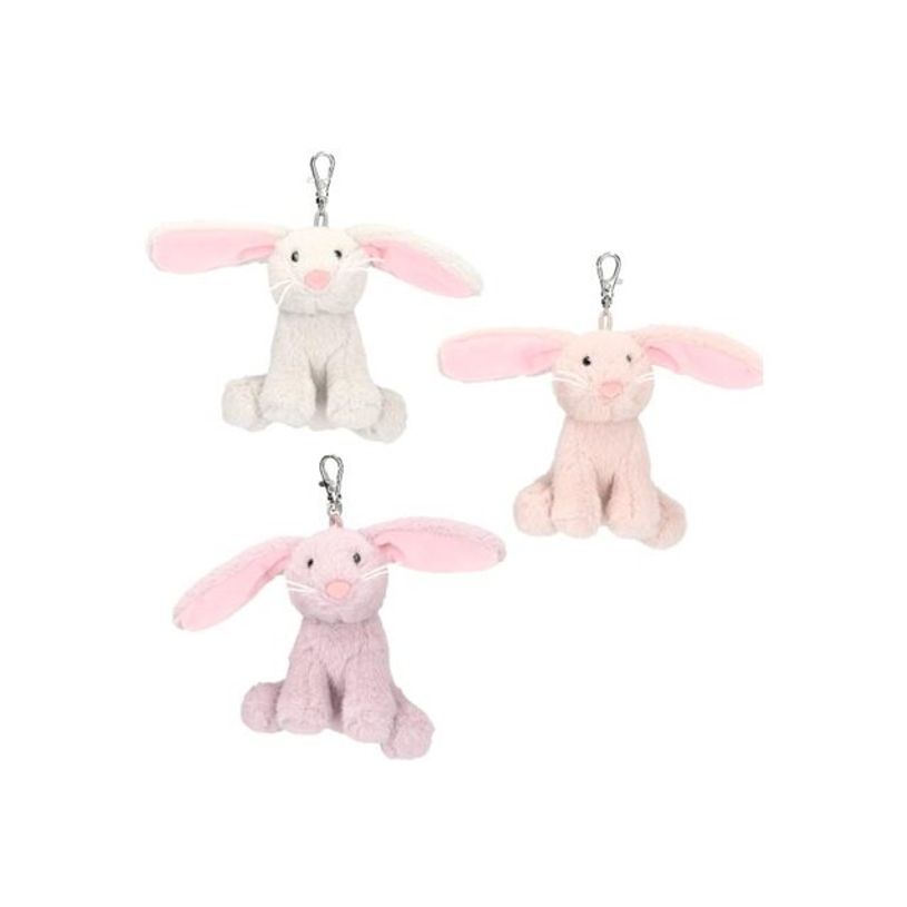 4010070707491-Princess Mimi Porte-clé peluche lapin Nelly TOPModel-P_405255396_1-0
