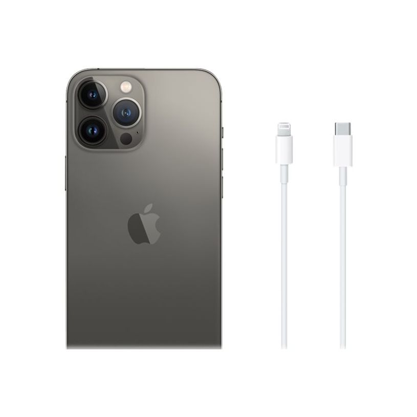 -Apple iPhone 13 Pro Max - Smartphone reconditionné grade A - 5G - 6/128 Go - graphite-P_405255443_4-3