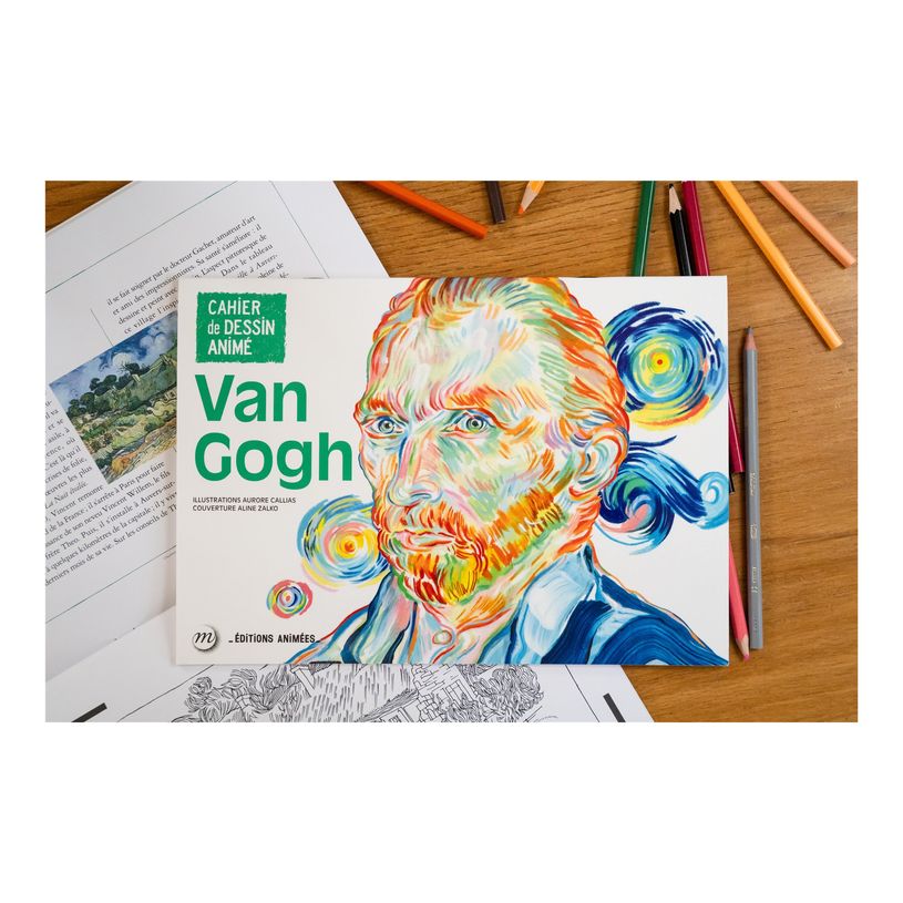 9791094306383-Van Gogh - Cahier de Dessin Animé à colorier-P_405255481_5-2