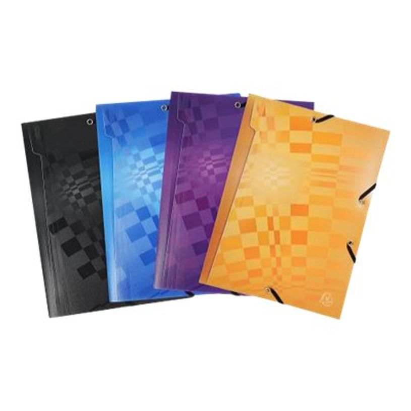 3130630527305-Exacompta Crystalline - Chemise à 3 rabats - pour A4 (210 x 297 mm) - Semi-transparent, disponi-P_405255928_1-0