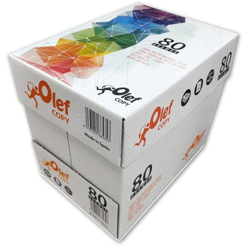 8437002665357-Caja Papel Blanco Olef 5 paquetes A4 80gr--0
