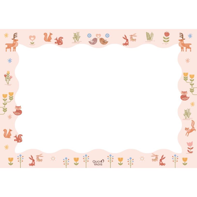 3371010549252-Quo Vadis - Sous-main perpétuel à feuillets - Animascot - Multicolore - 29,7x42 - Papier Clairefontaine blanc - Fabri--0