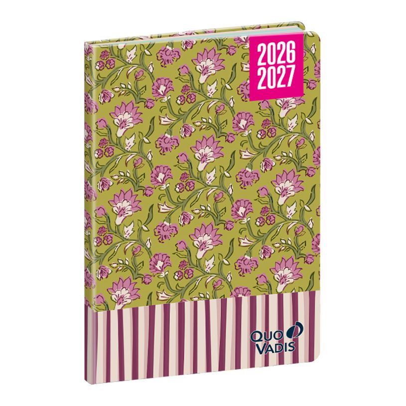 3371010544783-Quo Vadis - Agenda année scolaire - 2026-2027 - Hebdocolor 15 - Semainier Horizontal - Français - Canopy - Blanc - 12 mois de août à j--2