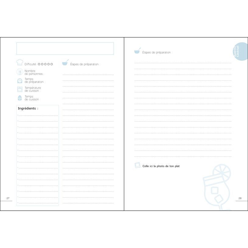 3371010545087-Quo Vadis - Carnet de cuisine - Spiralé - Français - Carnets thématiques - Blanc - 15x21 cm - Papier Clairefontaine blanc - Fabri--6