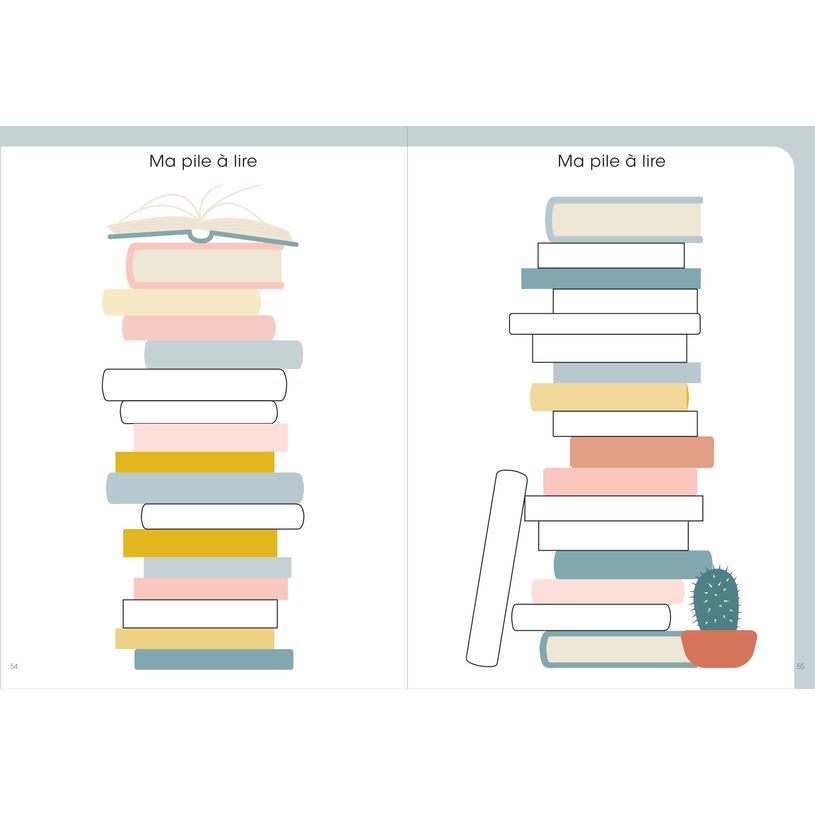 3371010544882-Quo Vadis - Carnet de lecture - Français - Carnets thématiques - Multicolore - 15x21 cm - Papier Clairefontaine blanc - Fabri--4