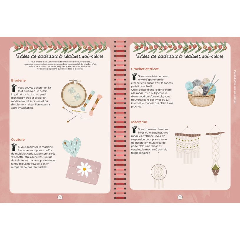 3371010545377-Quo Vadis - Carnet de Noël - Spiralé - Français - Carnets thématiques - Blanc - Perpétuel - 15x21 cm - Papier Clairefontaine blanc - Fabri--3