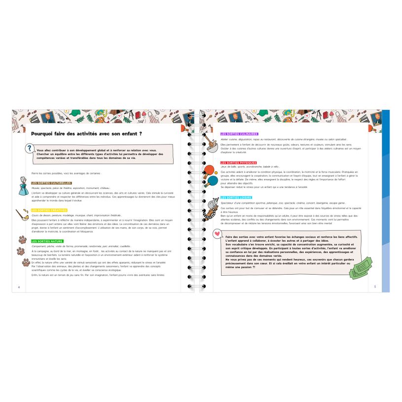 3371010542093-Quo Vadis - Carnet de sorties - Spiralé - Français - Carnets thématiques - Multicolore - 24x24 cm - Papier Clairefontaine blanc - Fabri--3