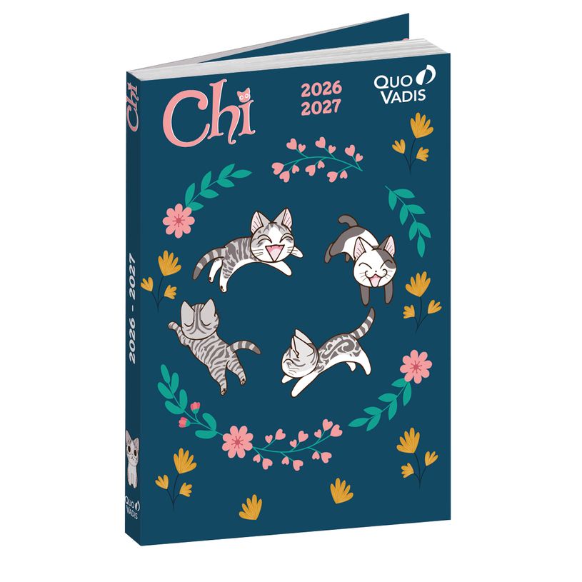 3371010542024-Quo Vadis - Agenda année scolaire - 2026-2027 - Eurotextagenda - Journalier - Multilingue - Chi - Multicolore - 12 mois de août à j--0