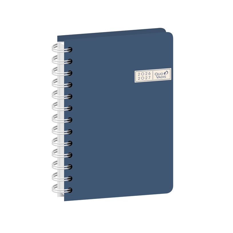 3371010545902-Quo Vadis - Agenda année scolaire - Spiralé - 2026-2027 - Eurotextagenda S - Journalier - Multilingue - Egeo - 12 mois de août à j--0