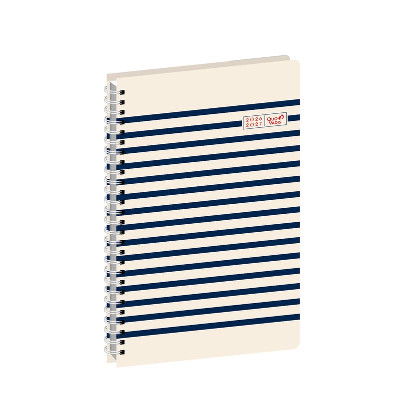 3371010545971-Quo Vadis - Agenda année scolaire - Spiralé - 2026-2027 - Ministre S Septembre - Semainier Planning - Français - Egeo - 13 mois de août à--0