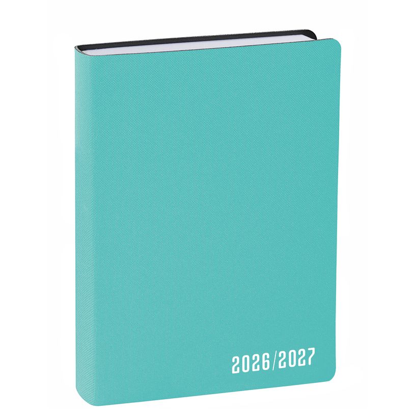 3371010542994-Quo Vadis - Agenda année scolaire - 2026-2027 - Eurotextagenda - Journalier - Multilingue - Galaxy - 12 mois de août à juillet - 12x17 cm - Papier Clairefontaine blanc - Fabri--3