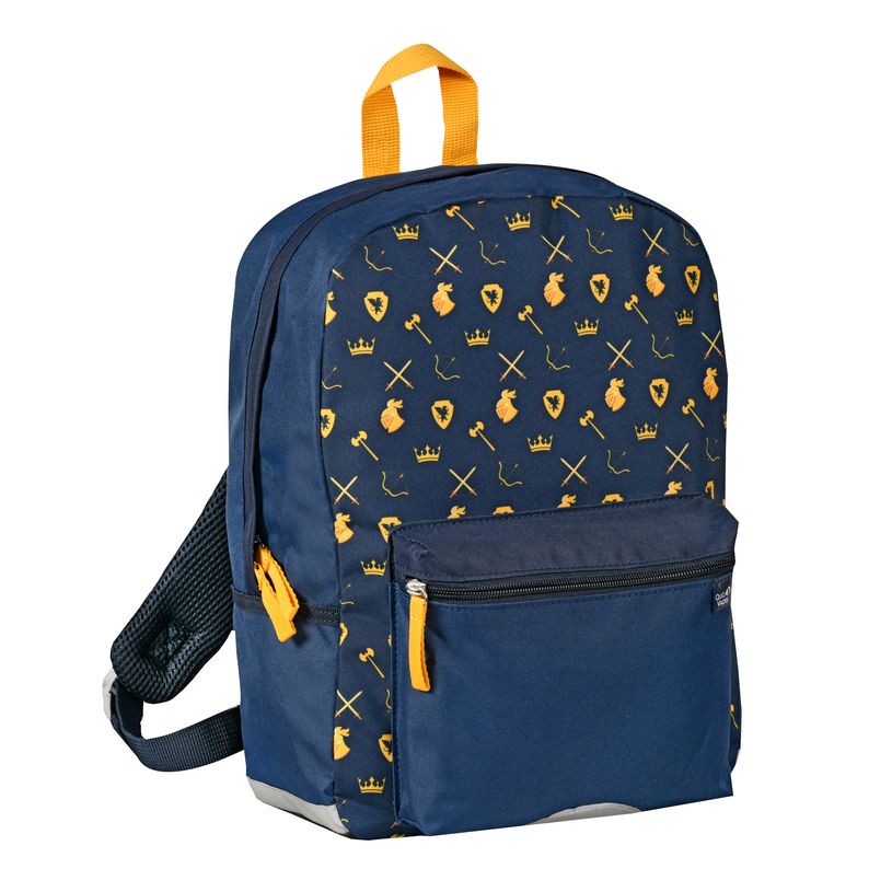 3371010525157-Quo Vadis - Sac à dos primaire - Louise & Arthur - Multicolore - 26,5x36,5x13 cm - Toile (polyester) - 1 compartiment(s) - Avec bret--0