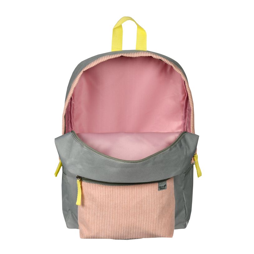 3371010525140-Quo Vadis - Sac à dos primaire - Louise & Arthur - Multicolore - 26,5x36,5x13 cm - Toile (polyester) - 1 compartiment(s) - Avec bret--1
