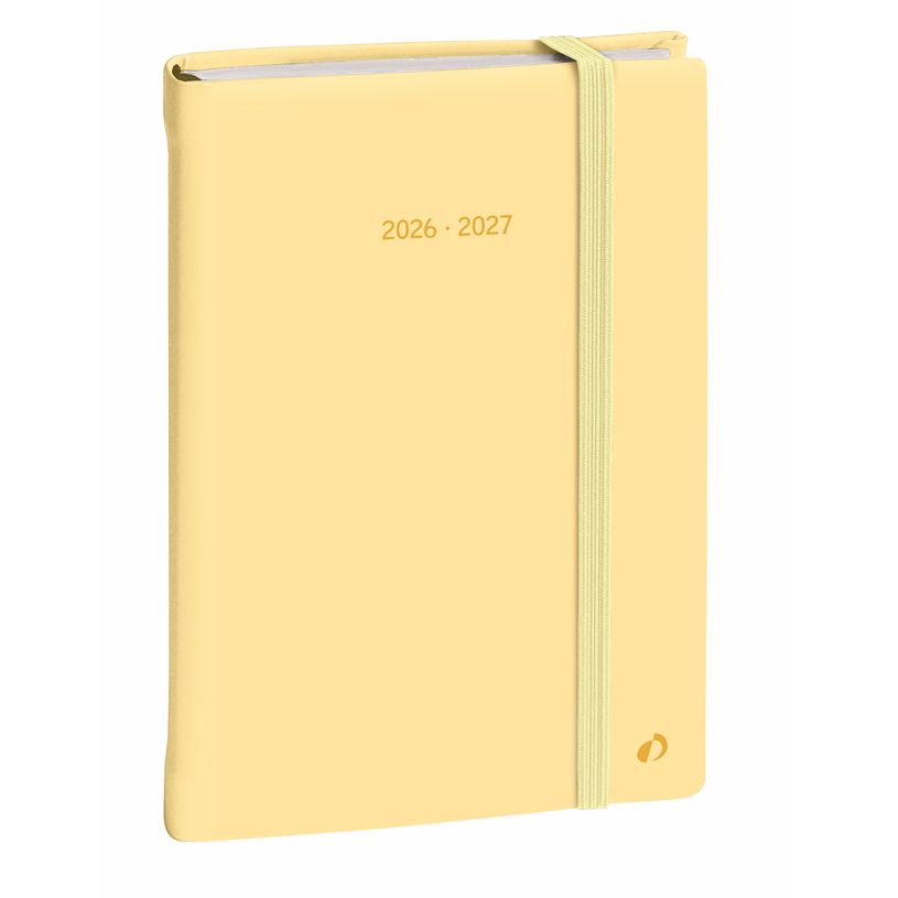 3371010543861-Quo Vadis - Agenda 16 mois - 2026-2027 - Plan Note - Semainier Notes - Multilingue - Pastel - Beige - 16 mois de septembre à décembre - 15x21 cm - Papier Clairefontaine blanc - Fabri--0