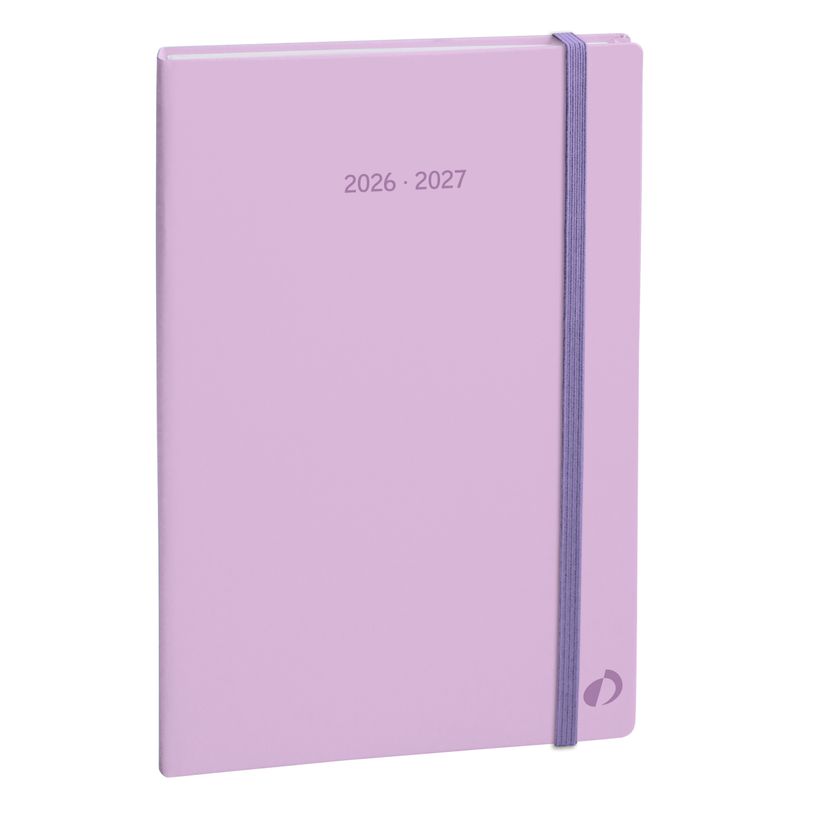 3371010543878-Quo Vadis - Agenda 16 mois - 2026-2027 - Plan Week - Semainier Notes - Multilingue - Pastel - Violet - 16 mois de septembre à décembre - 16x24 cm - Papier Clairefontaine blanc - Fabri--0