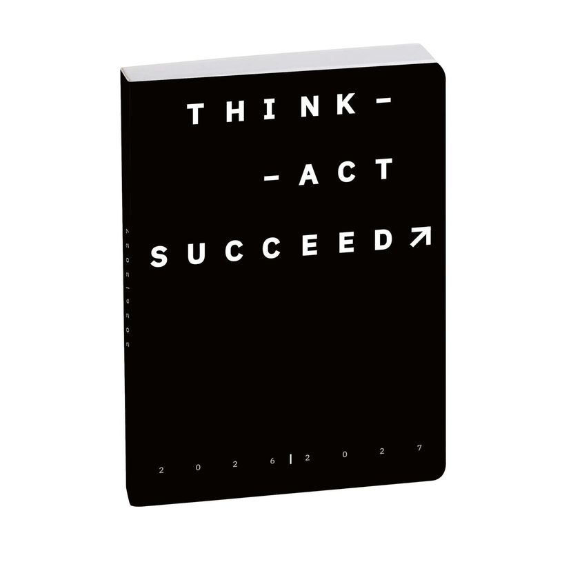 3660942090025-Agenda Grav'Chic - 1 jour par page - 12,5 x 17,5 cm - Succeed - Exacompta--0