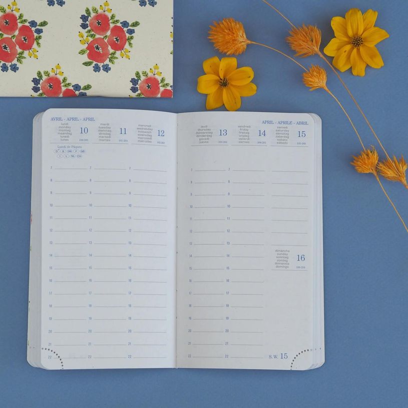 3660942090483-Agenda de poche 16 mois Julie Adore - 1 semaine sur 2 pages - 9 x 16 cm - Maison - Exacompta--1