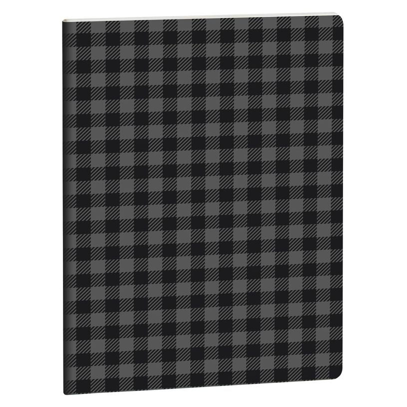 3660942091657-Notebook Casual ligné 15 x 21 cm - Noir - Exacompta--0