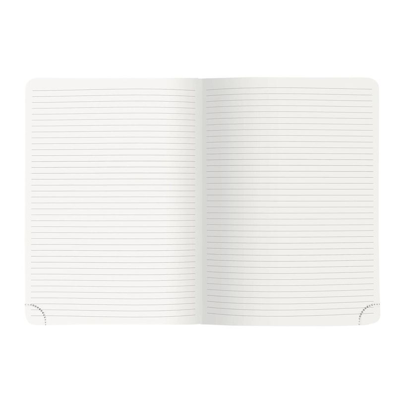 3660942091657-Notebook Casual ligné 15 x 21 cm - Noir - Exacompta--1