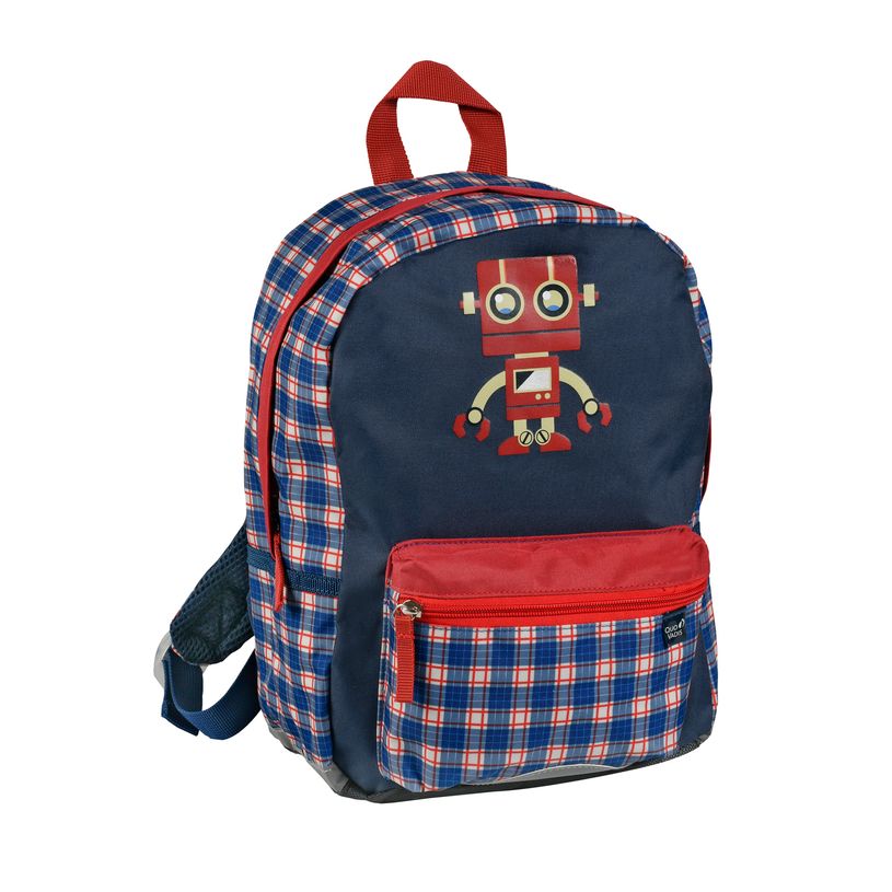 3371010460083-Quo Vadis - Sac à dos primaire - Louise & Arthur - Multicolore - 23,5x34x13,5 cm - Toile (polyester) - 1 compartiment(s) - Avec bret--0