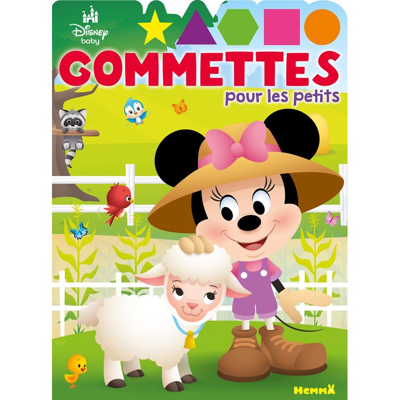 9782508058622-Disney Baby - Gommettes pour les petits (Minnie et mouton)--0