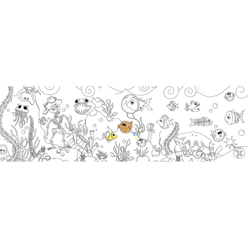 3592930012132-Coloriage nomade + crayon de couleur Pirates - 17 x 12,5 cm - Bouchut--4