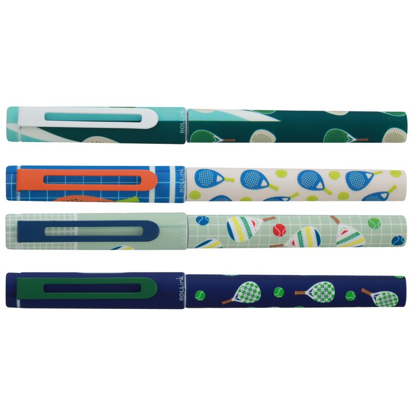 3173740255218-Plumink plastique INK Padel 4 designs assortis--1