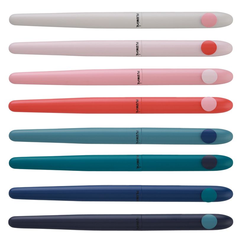 3173740255164-Plumink métal INK Dots 2.0 8 designs assortis --0