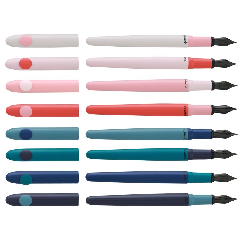 3173740255164-Plumink métal INK Dots 2.0 8 designs assortis --3