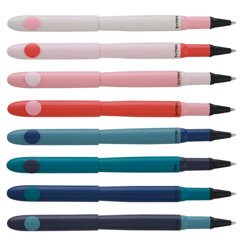 3173740255157-Rollink métal INK Dots 2.0 8 designs assortis --2