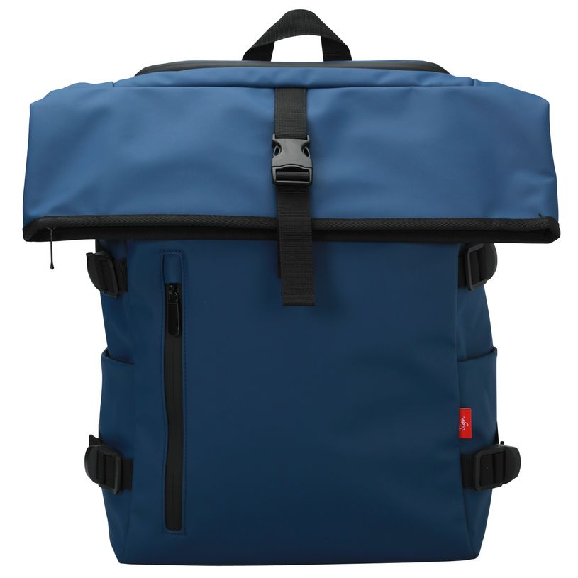3173747253873-Sac à dos roll up SIGN Urban Eco coloris bleu marine--0