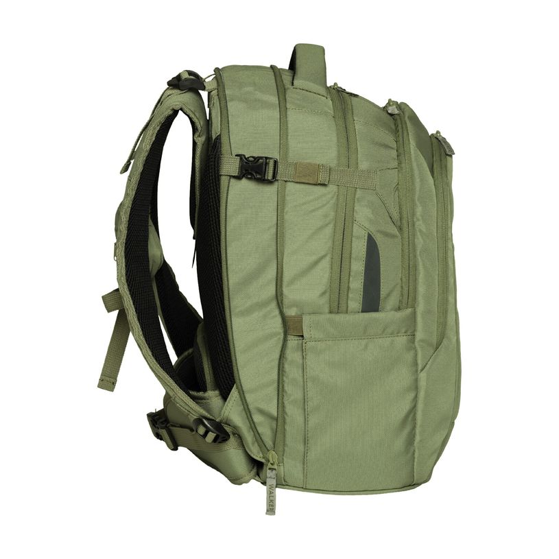 9002638427632-Sac à dos WALKER Wizzard Campus Néo - 3 compartiments coloris olive--7