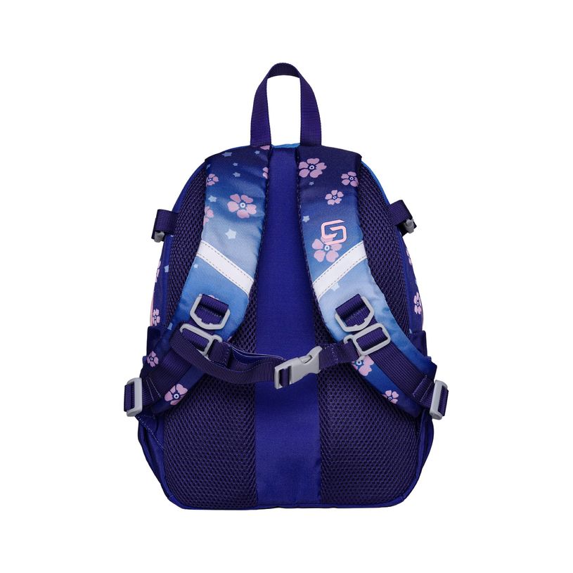 9002638419651-Sac à dos WALKER Maternelle Maxi Blue Bloom fantaisie - 2 Compartiments coloris blue--2
