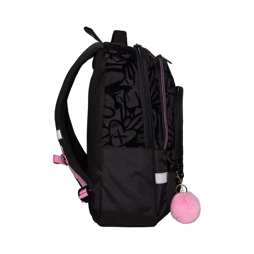 9002638426581-Sac à dos WALKER Fame Ace 2 compartiments coloris black graffiti--6