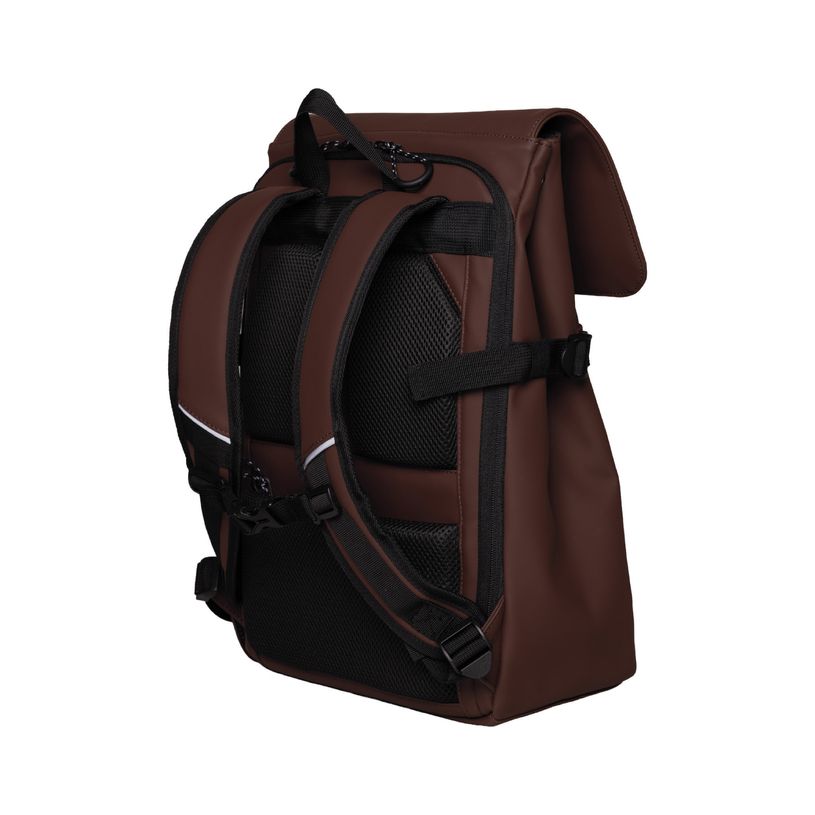 9002638431622-Sac à dos avec rabat WALKER Aura - 1 compartiment coloris Brownie--3