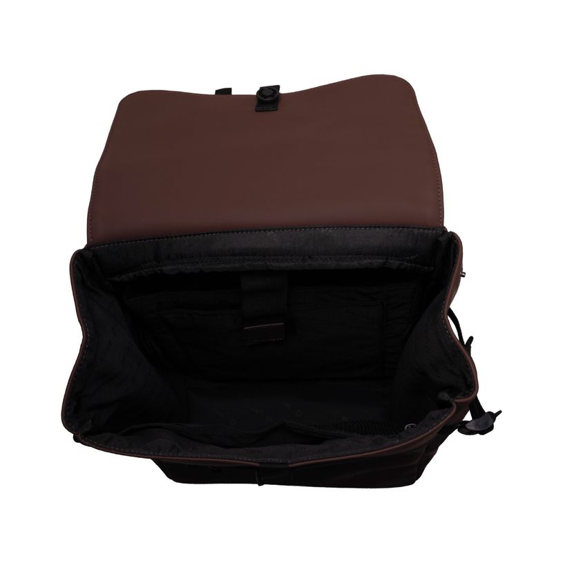 9002638431622-Sac à dos avec rabat WALKER Aura - 1 compartiment coloris Brownie--6