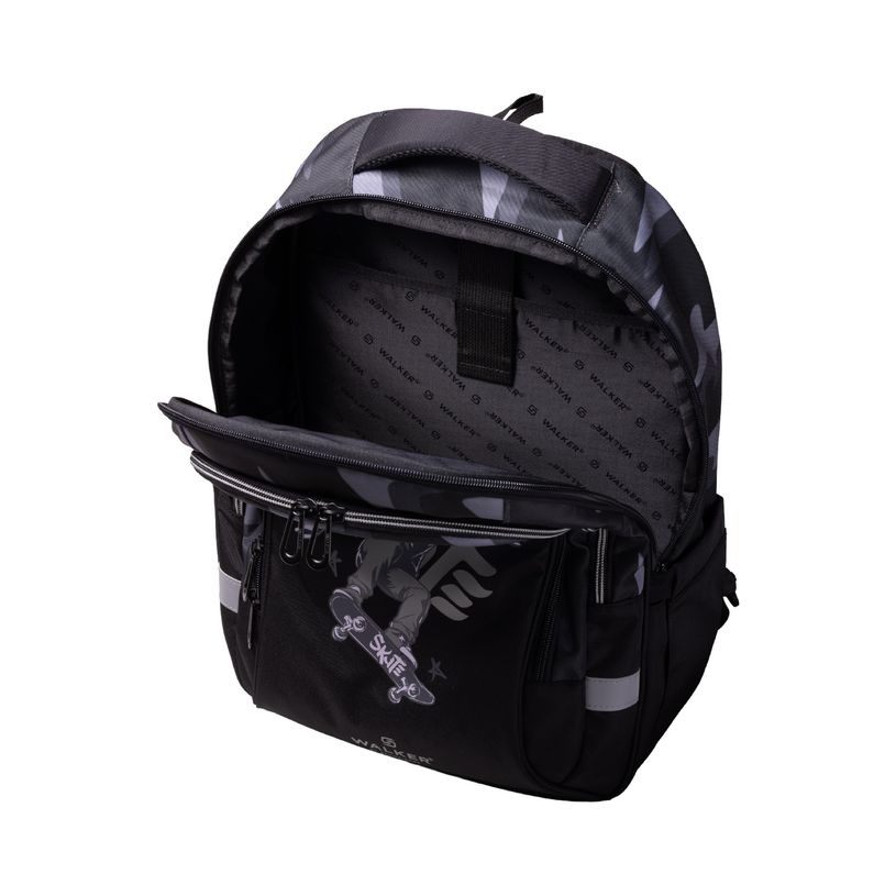 9002638426659-Sac à dos WALKER Fame Ace 2 compartiments coloris Skate--5