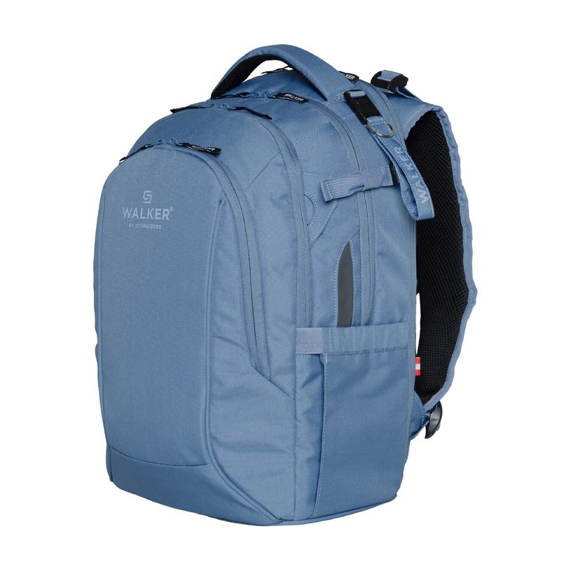 9002638427564-Sac à dos WALKER Wizzard Campus Néo - 3 compartiments coloris Ocean Blue--0