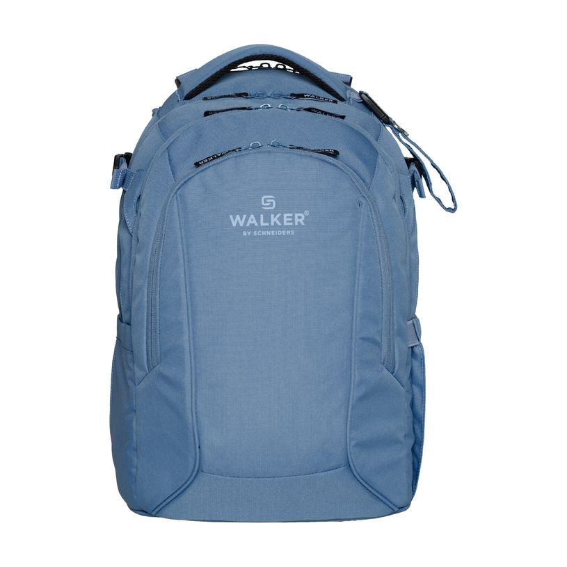 9002638427564-Sac à dos WALKER Wizzard Campus Néo - 3 compartiments coloris Ocean Blue--1