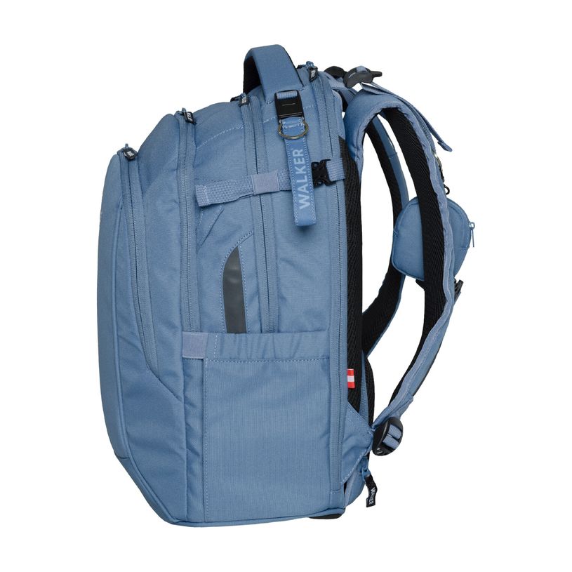 9002638427564-Sac à dos WALKER Wizzard Campus Néo - 3 compartiments coloris Ocean Blue--8