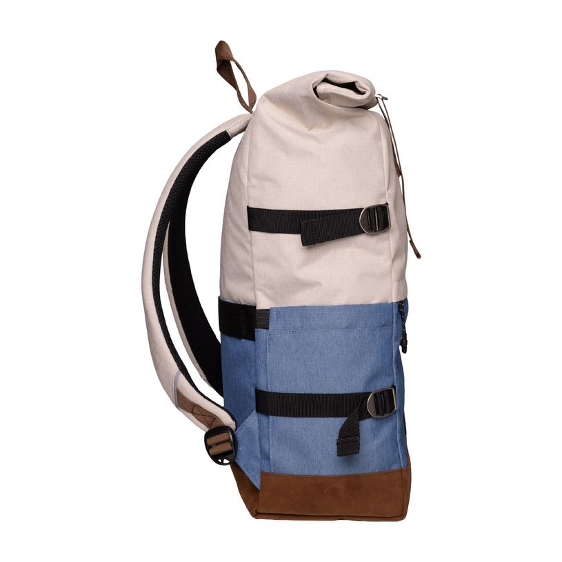 9002638430502-Sac à dos WALKER Roll Up Eco - 1 compartiment coloris popcorn & azure --4