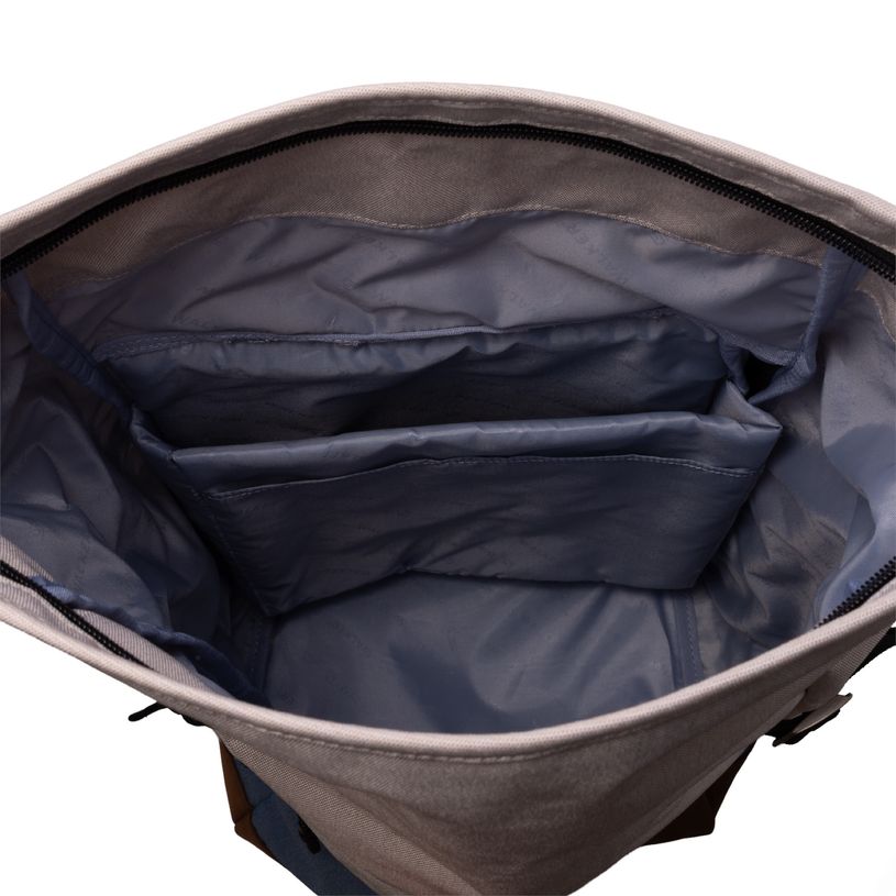 9002638430502-Sac à dos WALKER Roll Up Eco - 1 compartiment coloris popcorn & azure --6