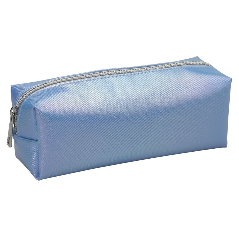 3173741255552-Trousse rectangulaire SCHOOL Shine coloris bleu--1
