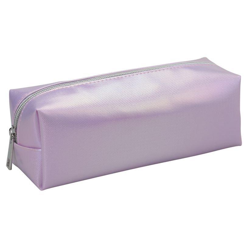 3173742255551-Trousse rectangulaire SCHOOL Shine coloris mauve--1