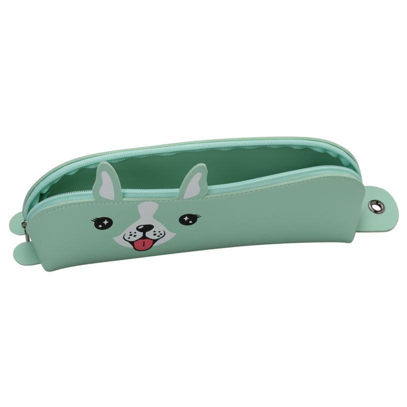3173749255561-Trousse berlingot SCHOOL Animalious coloris vert--2