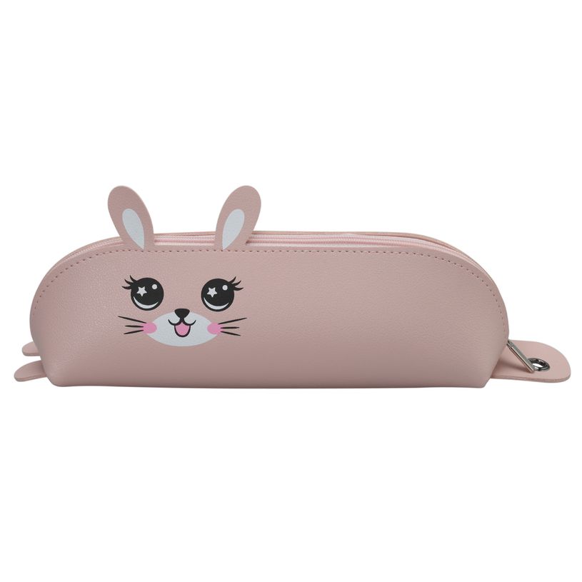 3173744255566-Trousse berlingot SCHOOL Animalious coloris rose--0